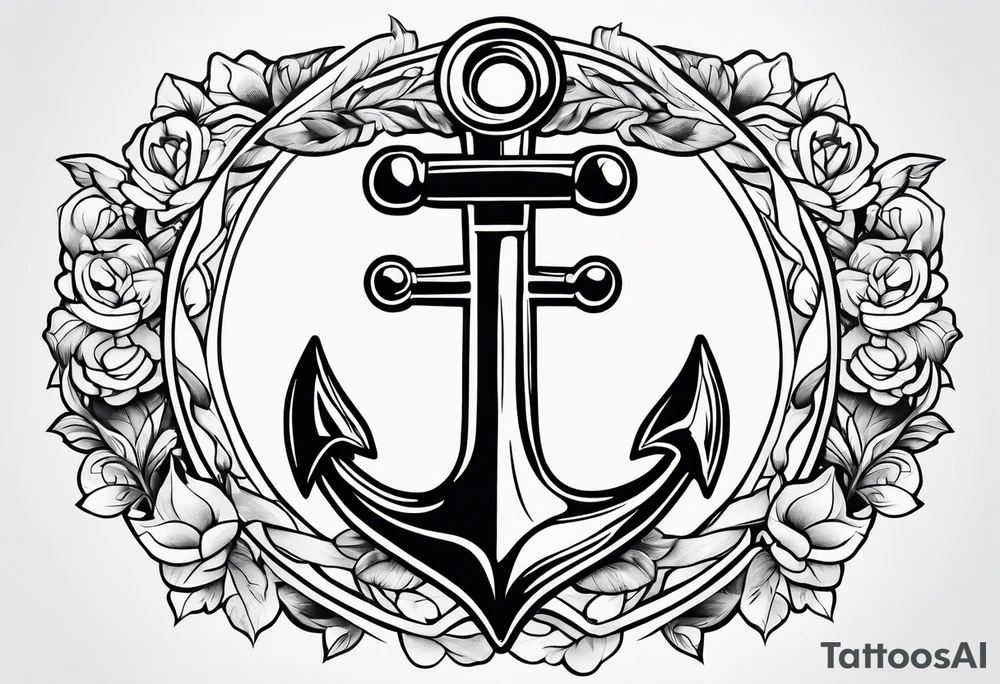 Anchor tattoo idea