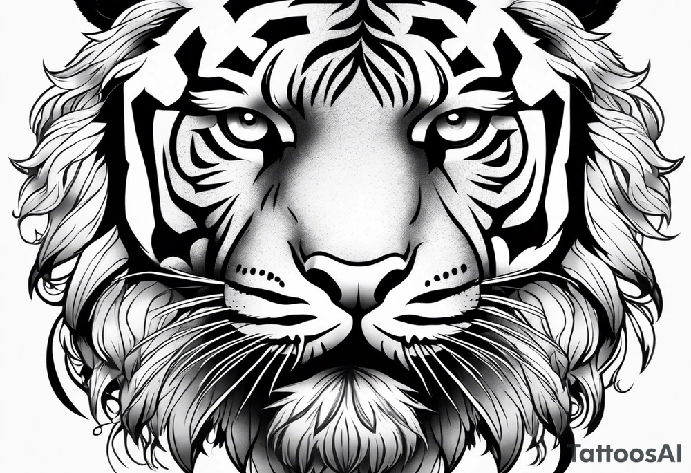 tiger tattoo idea