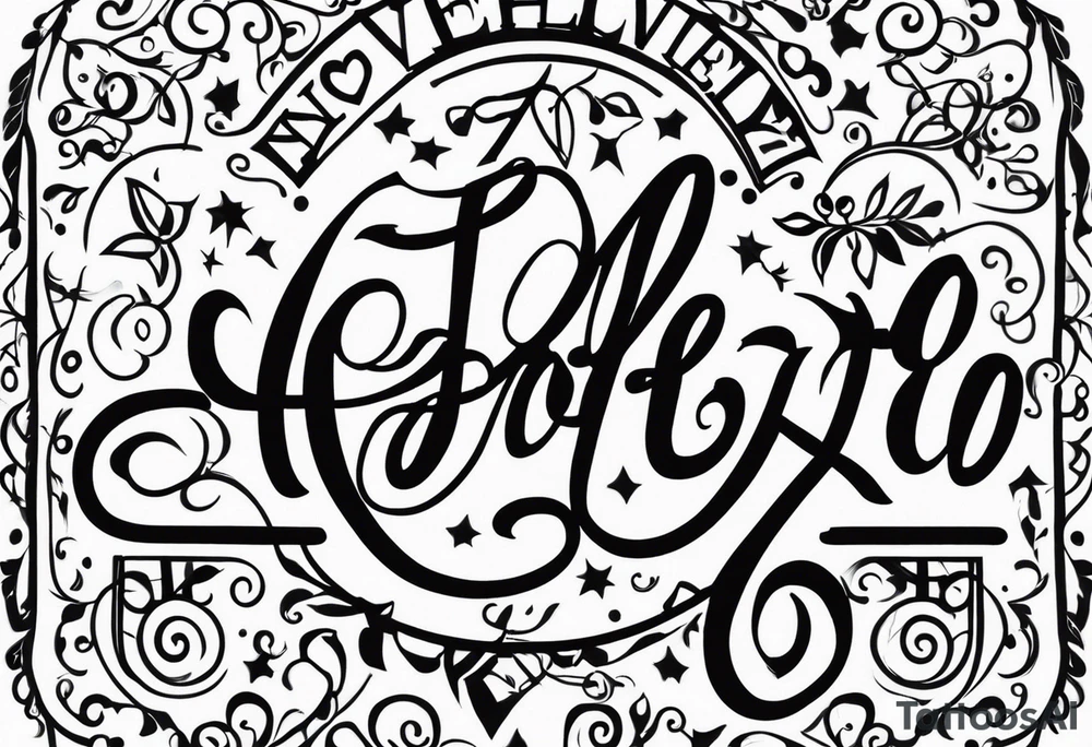 4 4 4 4 tattoo idea