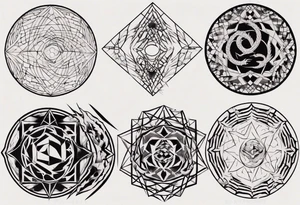 Dragon skin tattoo idea