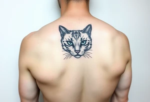 Black Cat tattoo idea