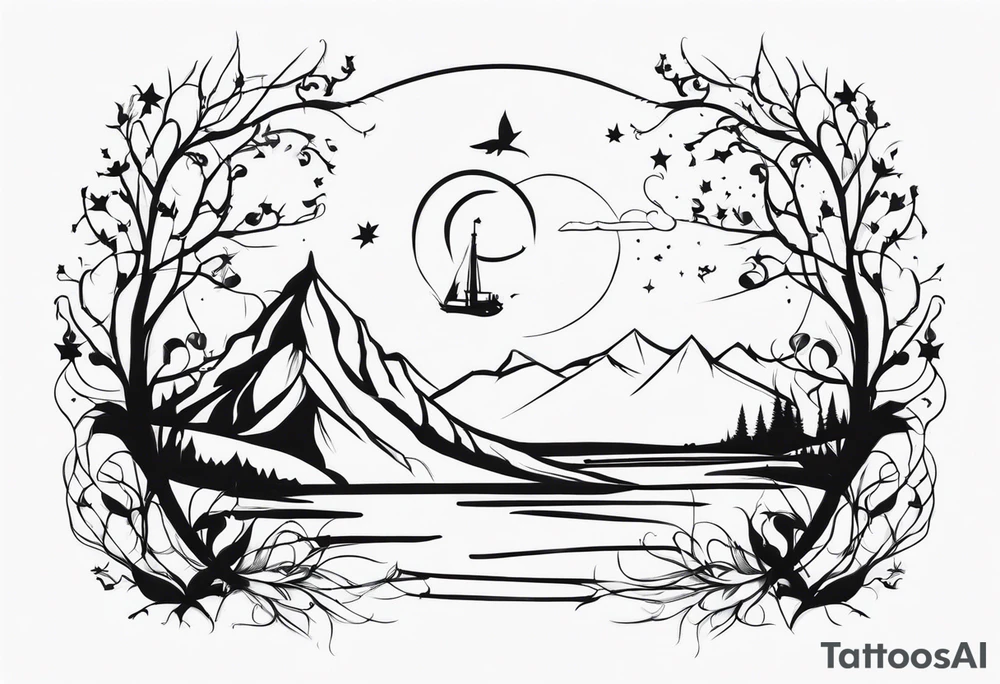 I will follow you into the dark tattoo idea