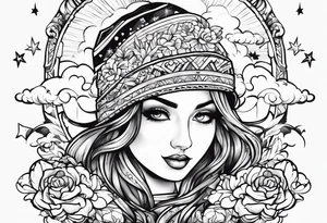 i love you big as the sky tattoo idea