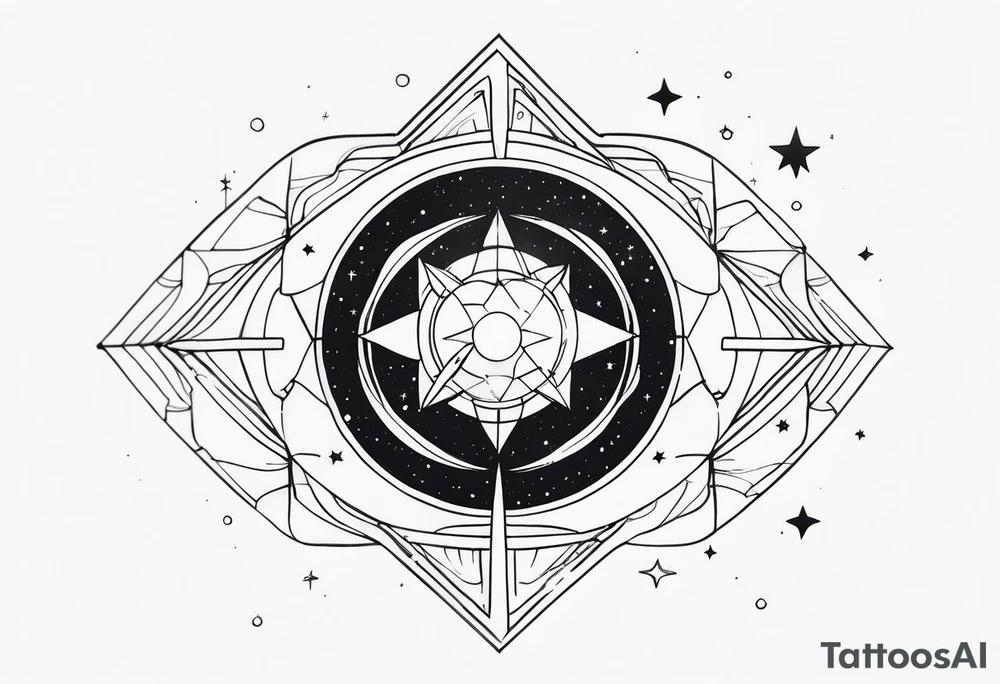 Galaxia tattoo idea