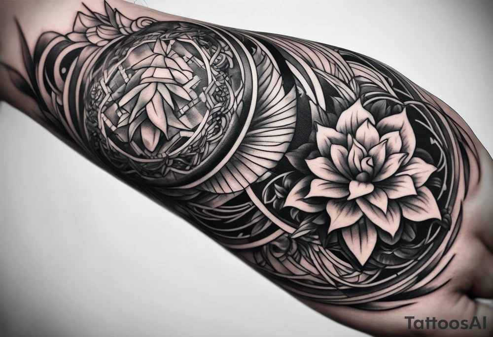 Reincarnation forearm tattoo tattoo idea