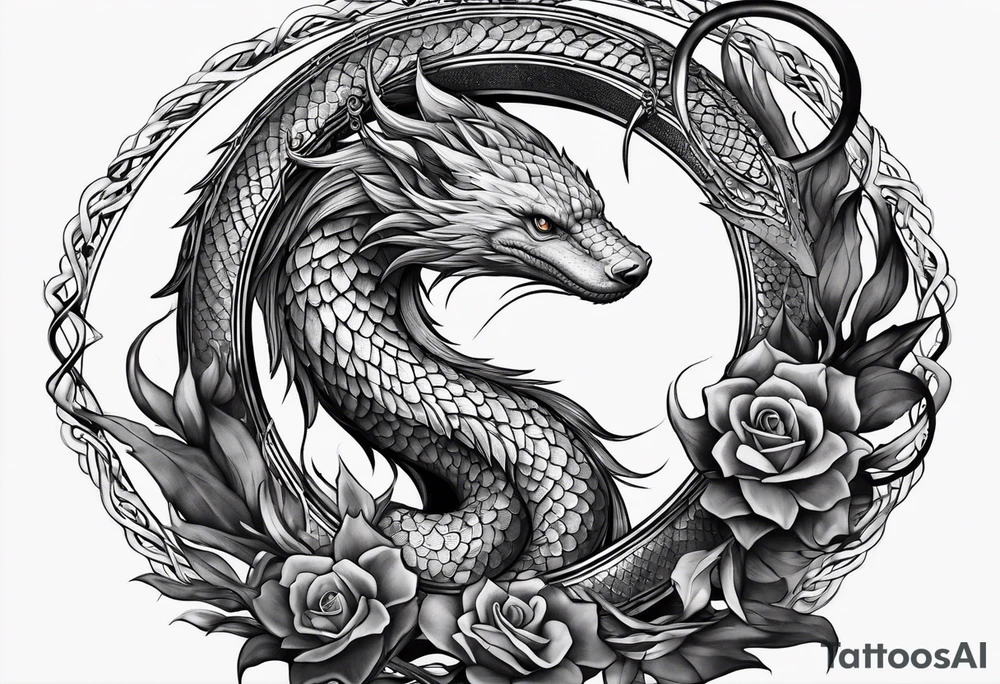 ouroboros tattoo idea