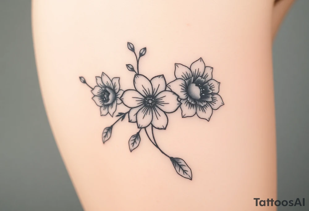 flowers , , soul , meaning tattoo idea