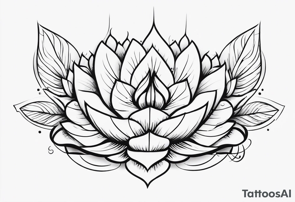 uma palavra com um singnificado forte e lindo tattoo idea