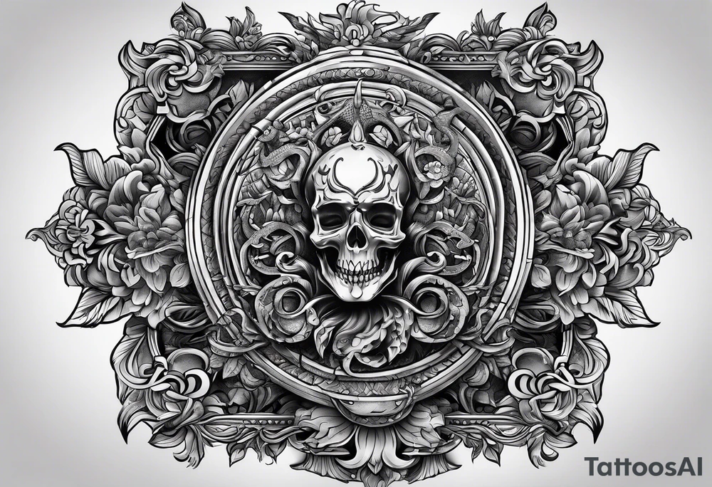 “If you’re going thru hell keep going” tattoo idea
