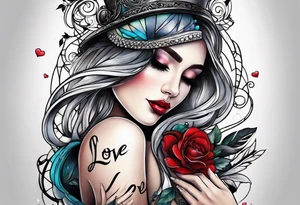 Love always tattoo idea