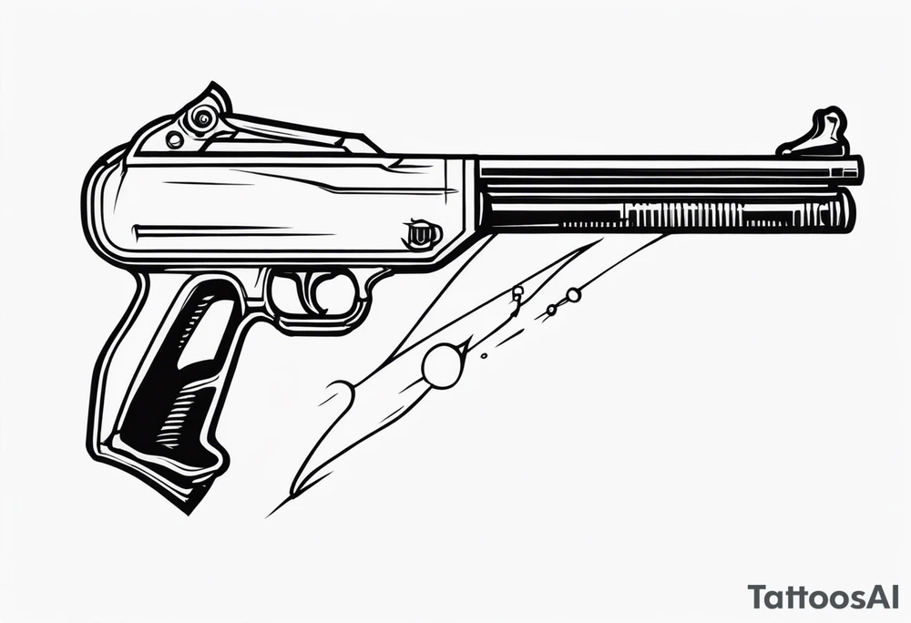 capricorn with shotgun tattoo idea