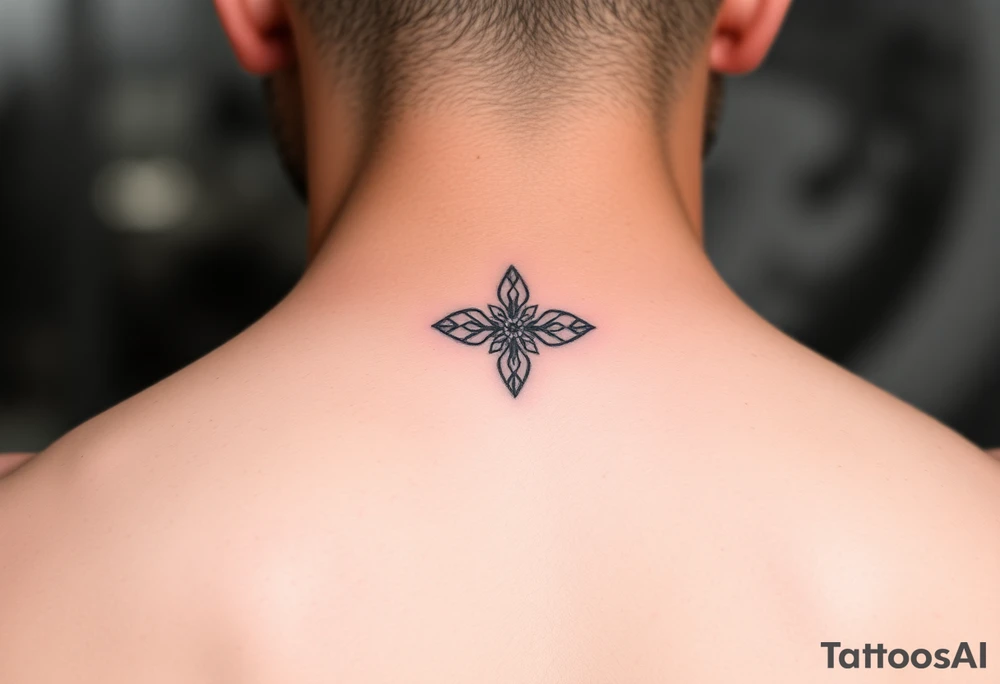 Simple minimalist feminine tattoo small tattoo idea
