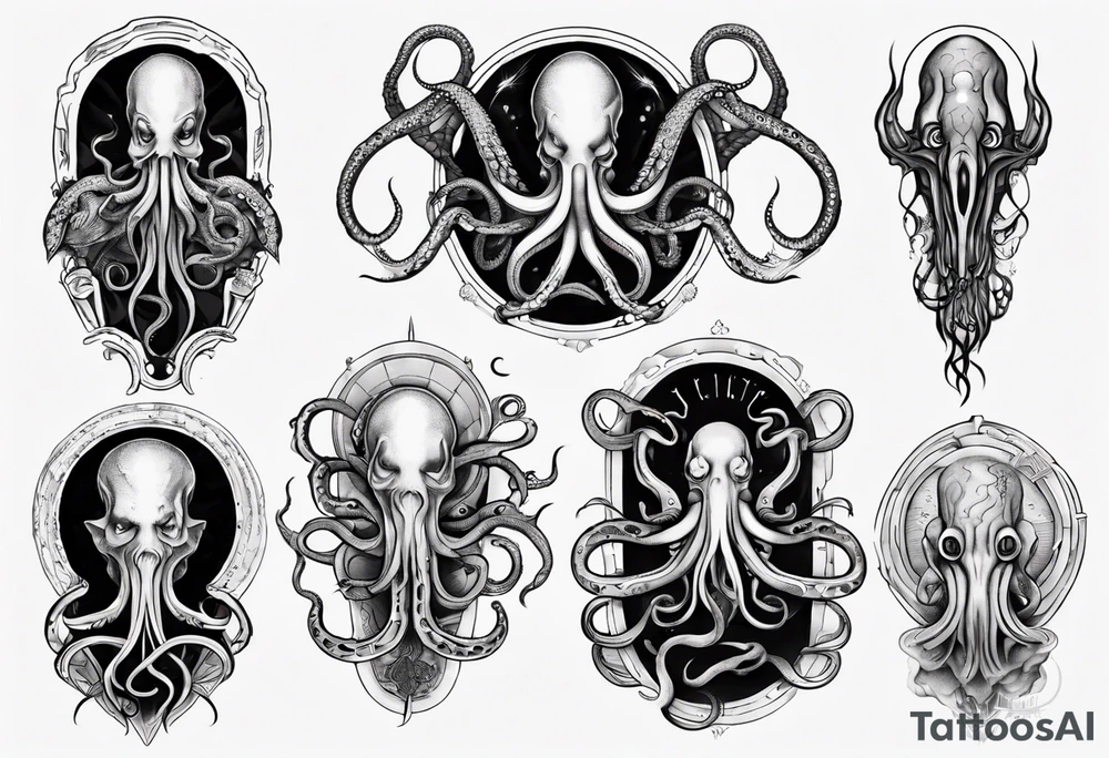 lovecraft myth tattoo for forearm tentacle +++ tattoo idea lovecraft myth tattoo for forearm tentacle +++ tattoo idea