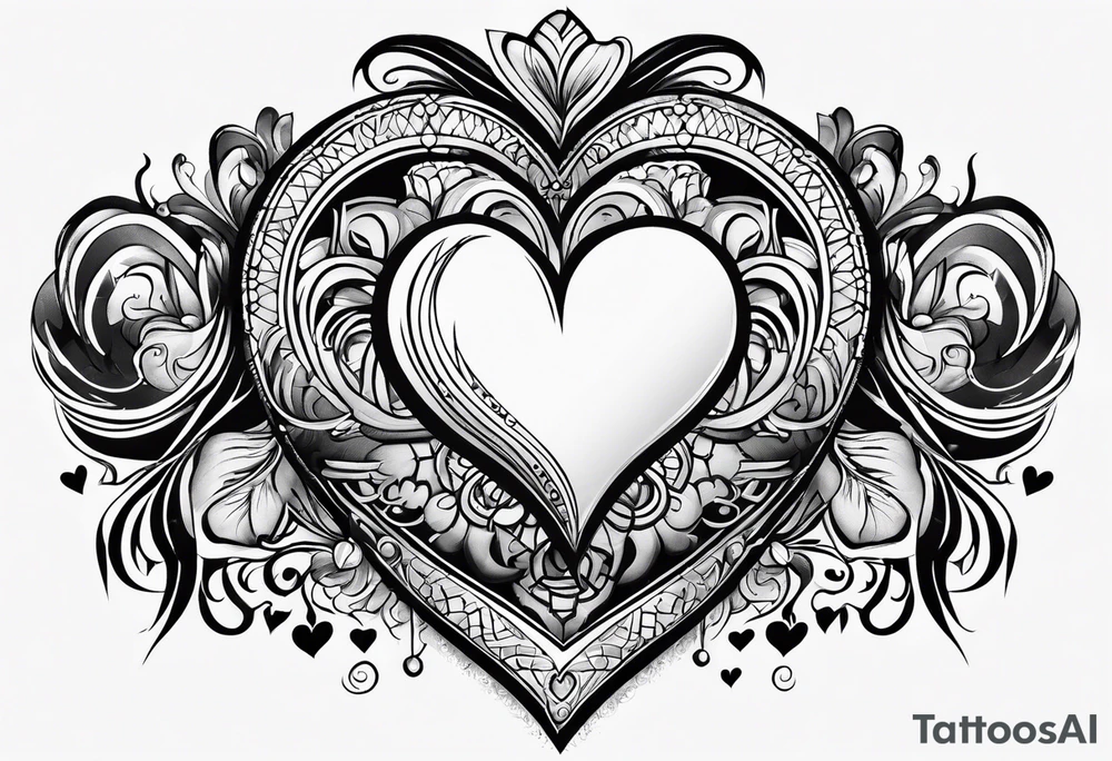 Planet of Hearts tattoo idea