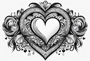 Planet of Hearts tattoo idea