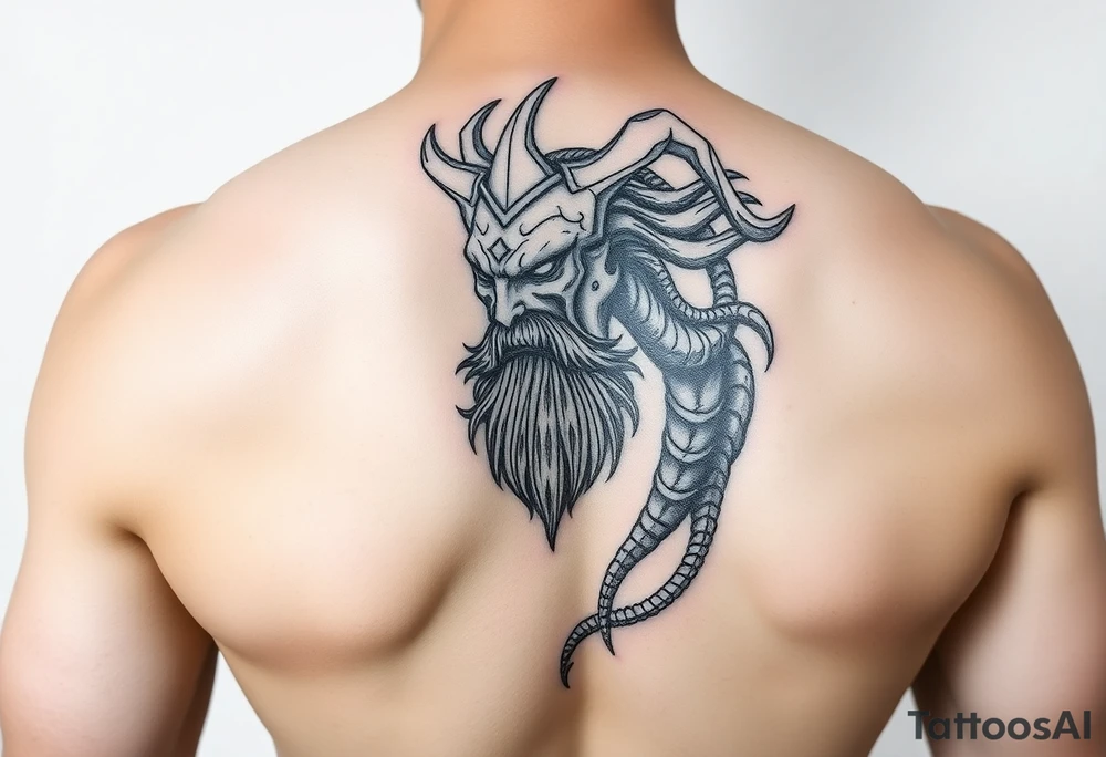poseidon tattoo idea