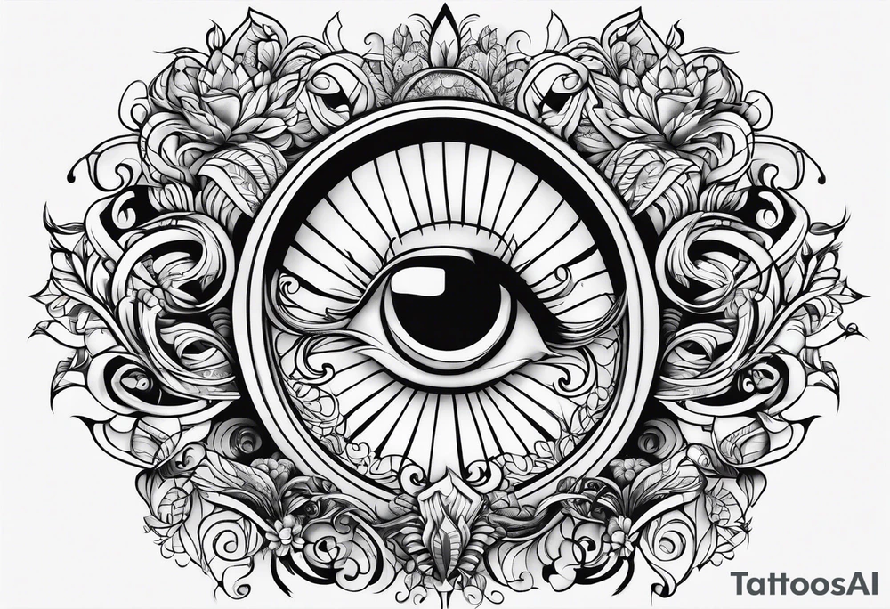 Infinite love tattoo idea
