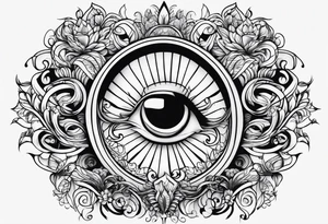 Infinite love tattoo idea