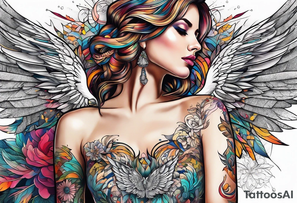 Wings tattoo idea