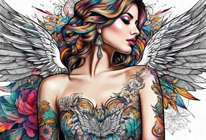 Wings tattoo idea