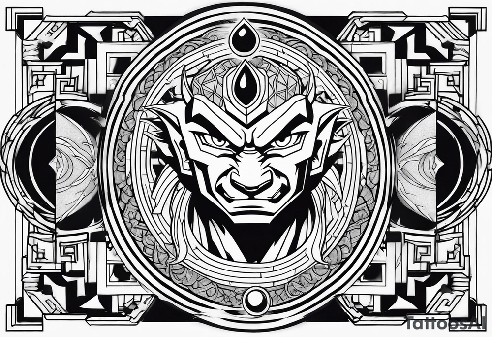 dragonball z tattoo idea