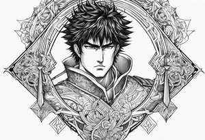Berserk manga tattoo idea
