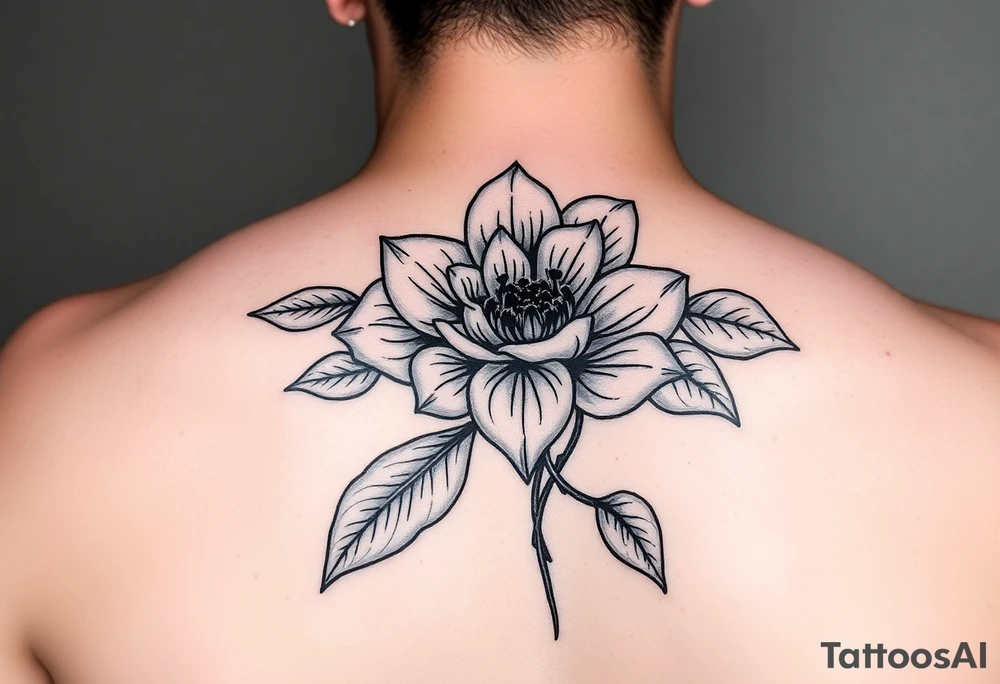Tonya Libra Savannah GA flower night tattoo idea