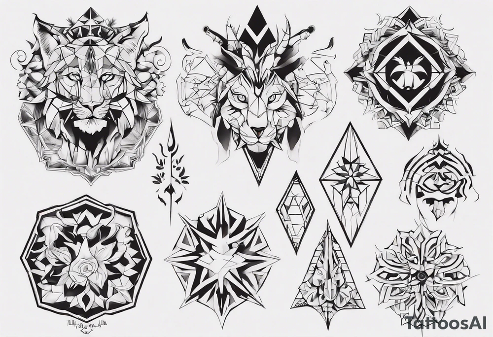 Человек разлитается птицами tattoo idea