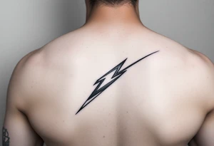 I want an idea to cover up the lightning bolt tattoo on the back of my arm that just looks like a zig zag line tattoo idea