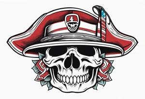 49er related American traditional tattoo idea