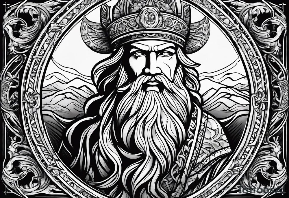 The symbol of Matthias in the bible tattoo idea