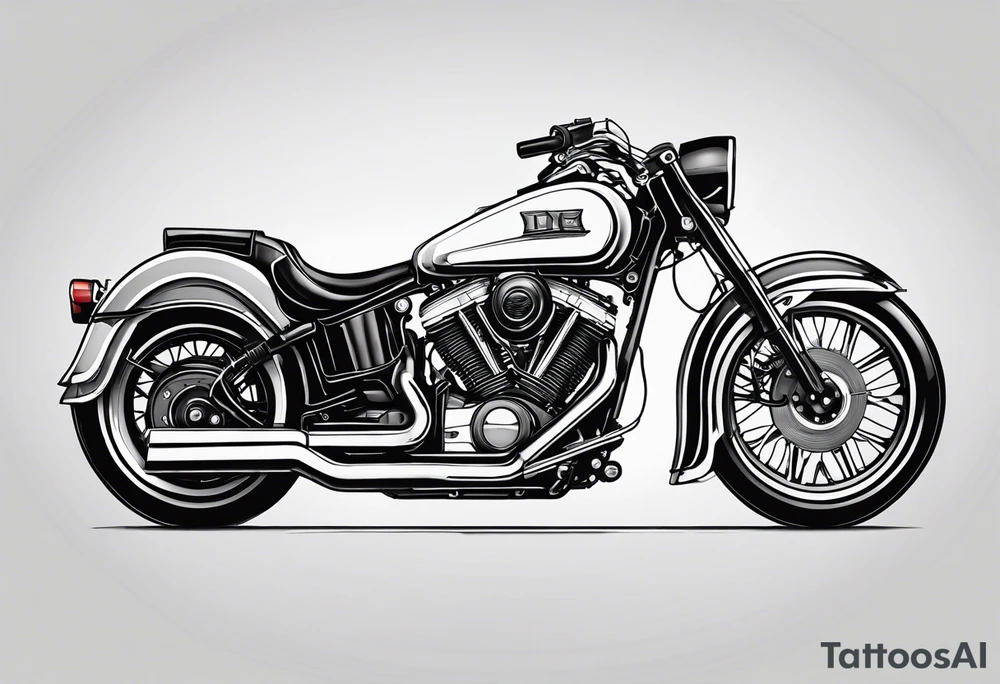 4 takt motoren-zylinder mit verbindung zur Musik. Diesel und Musik als Treibstoff. Tattoo am hals tattoo idea