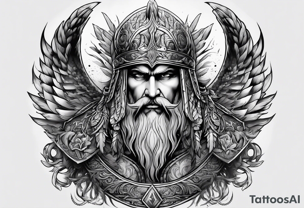 Valhalla entrance tattoo idea