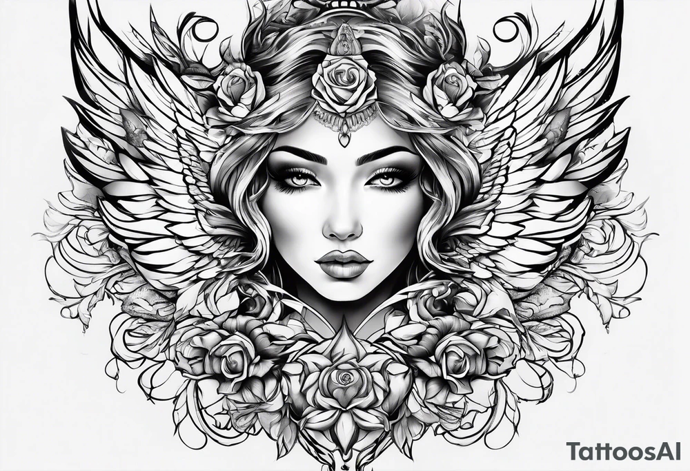 angle tattoo idea