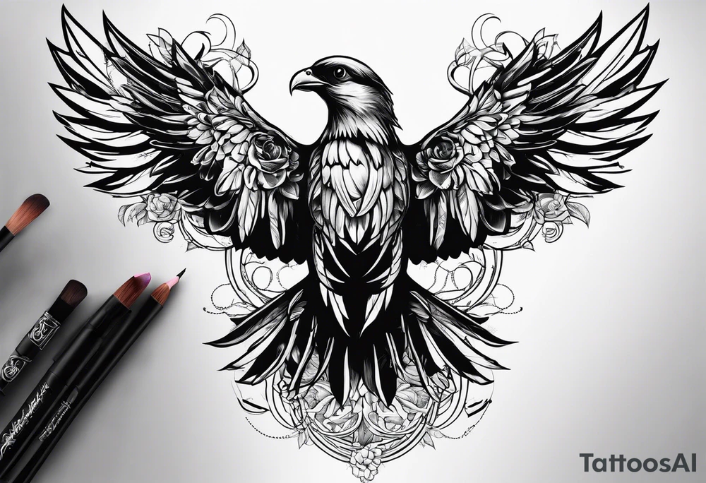 Eine weiße Taube tattoo idea