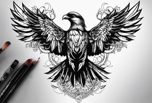 Eine weiße Taube tattoo idea
