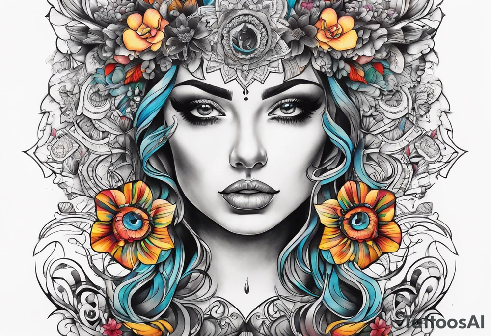 Underground tattoo idea