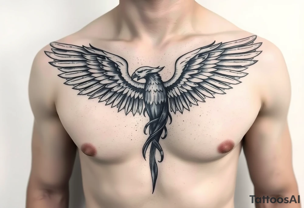 Elementos del diseño
1. Ángel realista
Estilo: Black & Grey, sombreado suave. tattoo idea