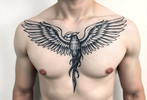 Elementos del diseño
1. Ángel realista
Estilo: Black & Grey, sombreado suave. tattoo idea