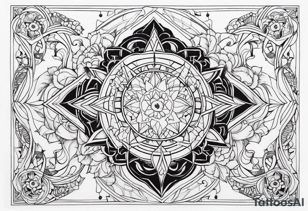 World tattoo idea