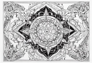 World tattoo idea