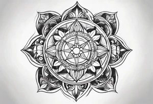 Radiant Reflections tattoo idea