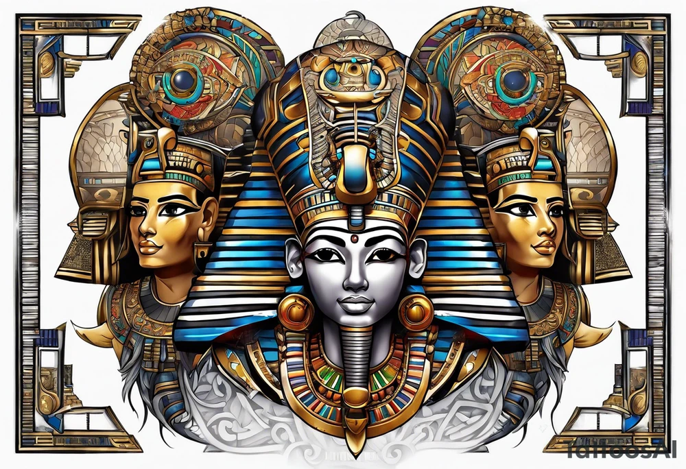 egypt tattoo idea