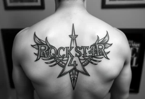 Rockstar 4life tattoo idea