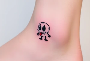 Drippy cartoon tattoo idea