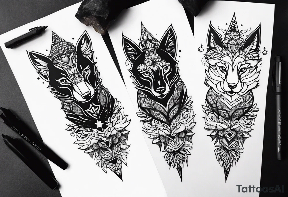 Matching tattoo with friend tattoo idea