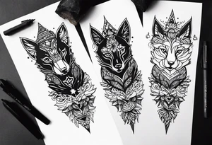Matching tattoo with friend tattoo idea