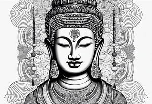 Buddism forearm tattoo tattoo idea