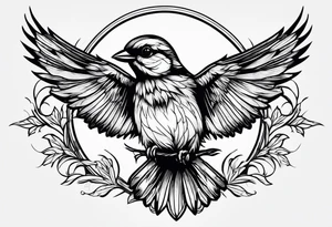 sparrows tattoo idea