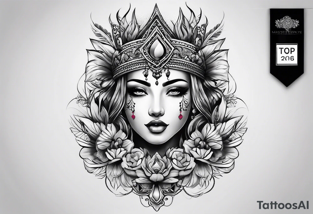 full arm sleeve tattoo idea
